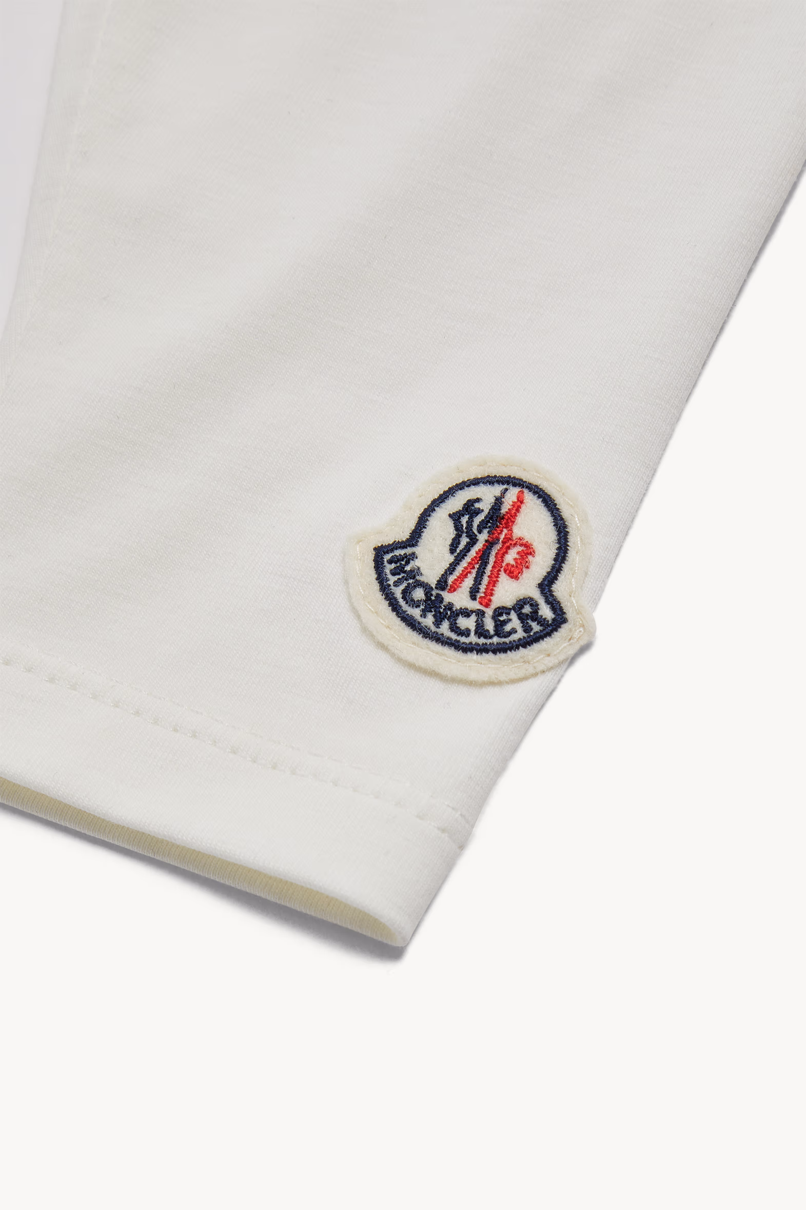 Cotton Leggings Girl White Moncler 2
